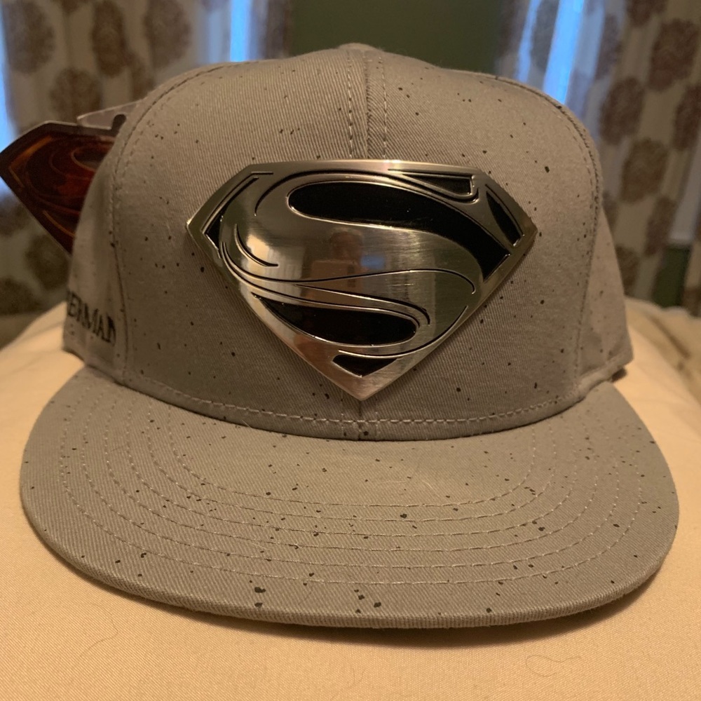 NWT Superman “Man of Steel” SnapBack Hat